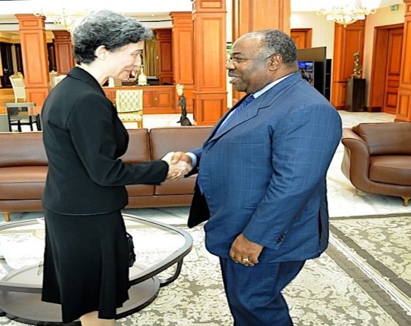 Ali Bongo Ondimba et Nurdan Bayraktar Golder