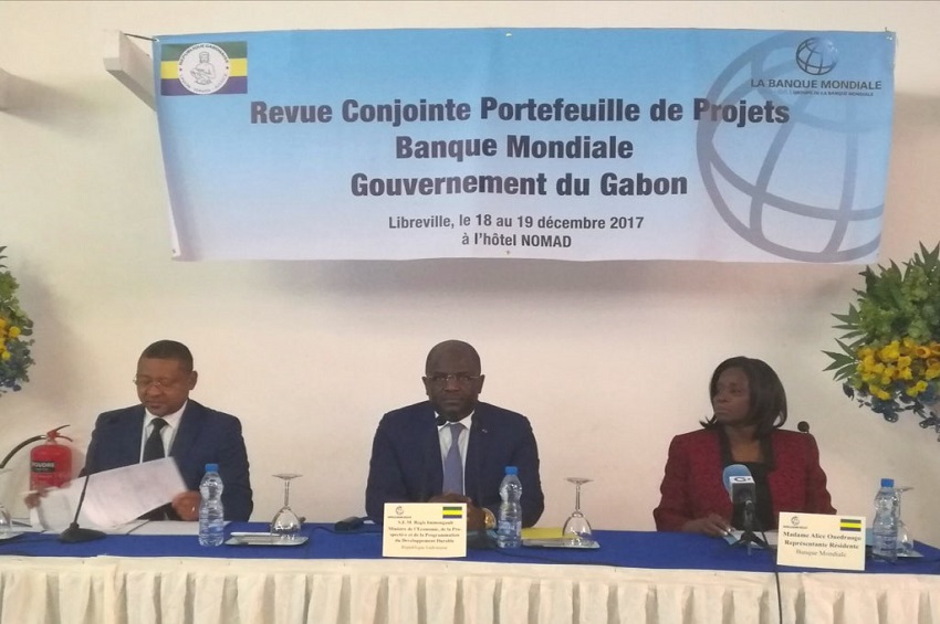 Jean-Marie Ogandaga, Régis Immongault et Alice Ouédraogo