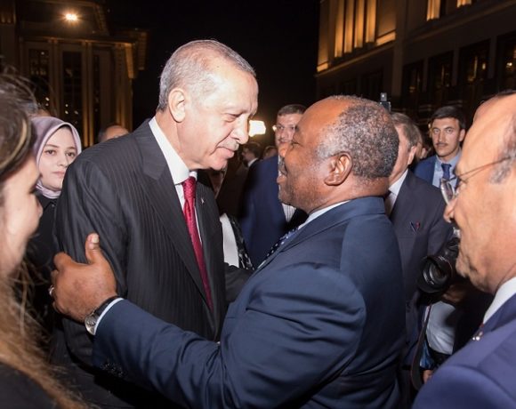 Ali Bongo Ondimba et Recep Tayip Erdogan