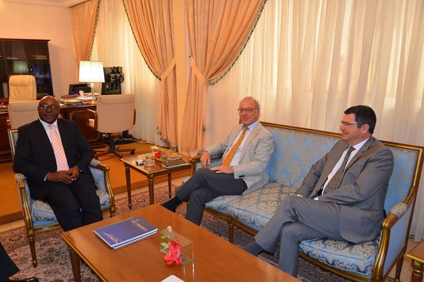 Le ministre des mines reçoit Bruno Faour