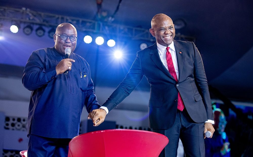 Tony Elumelu et Nana Akufo-Addo