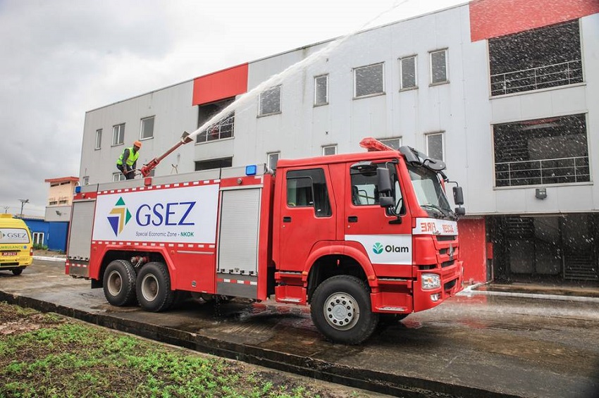 Le centre de secours de GSEZ