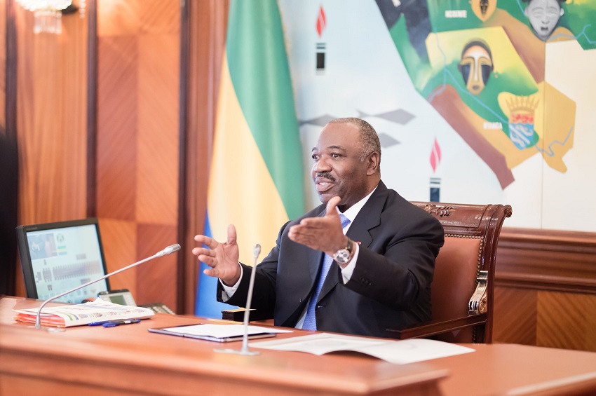 Ali Bongo Ondimba préside le conseil des ministres du 29 février 2019