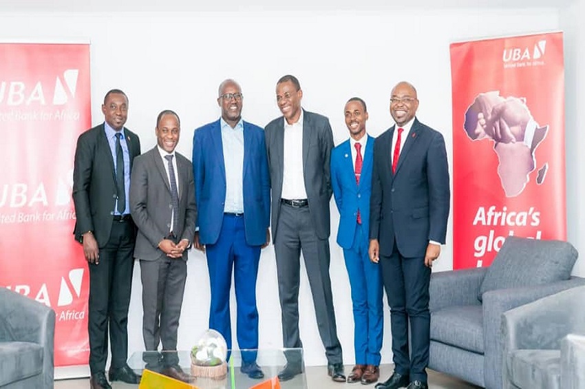 La délégation de UBA Gabon à l'incubateur SING