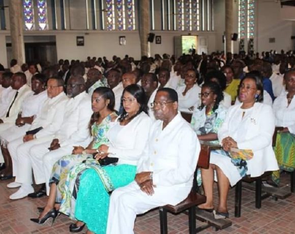 Messe d'actions de grace pour Ali Bongo Ondimba
