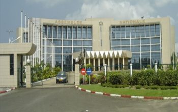 Le Palais Léon Mba, siège de l'assemblée nationale