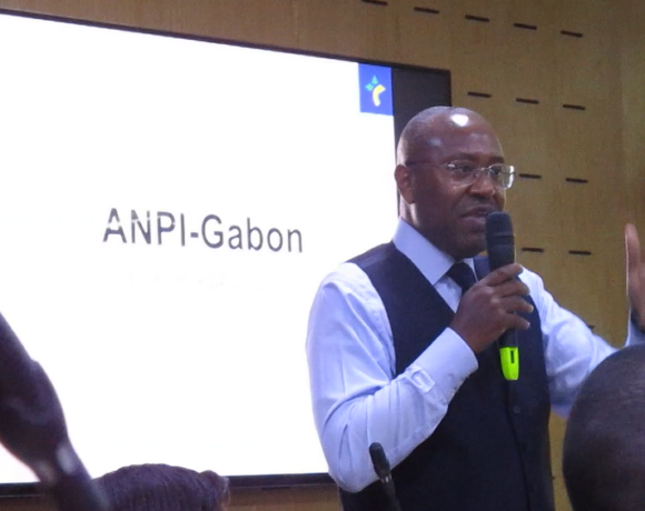 Jean-Fidèle Otandault à l'ANPI Gabon