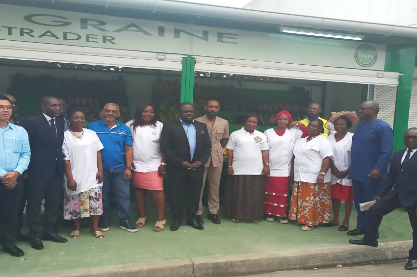 Inauguration du premier point de vente SOTRADER à Libreville