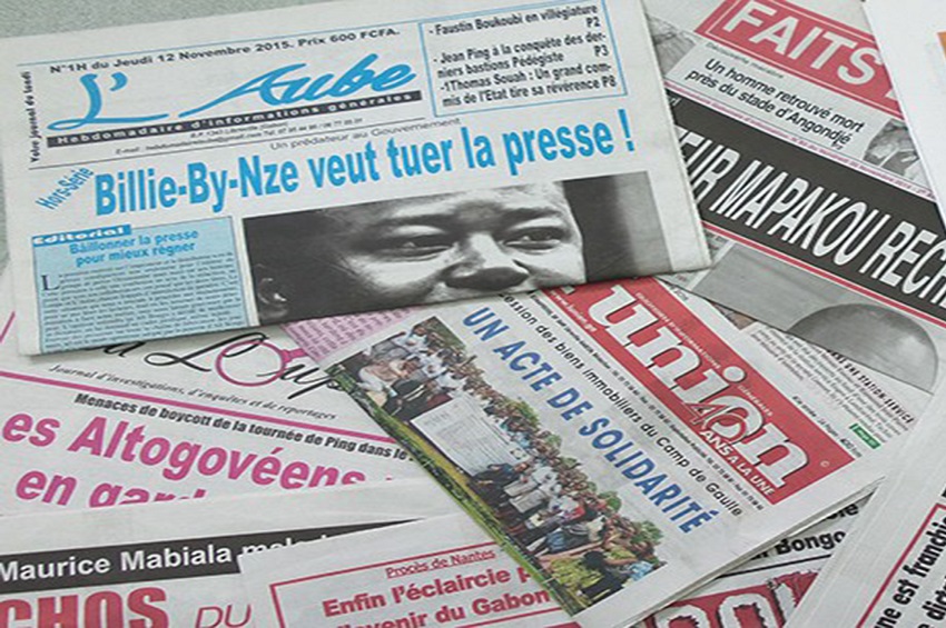 Gabon / Médias : La revue de la presse gabonaise de la semaine du 20 au 26  janvier 2020